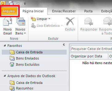 Configurar E-mails POP3 no Outlook - Base de Conhecimento